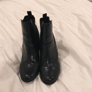 Black H and M Booties